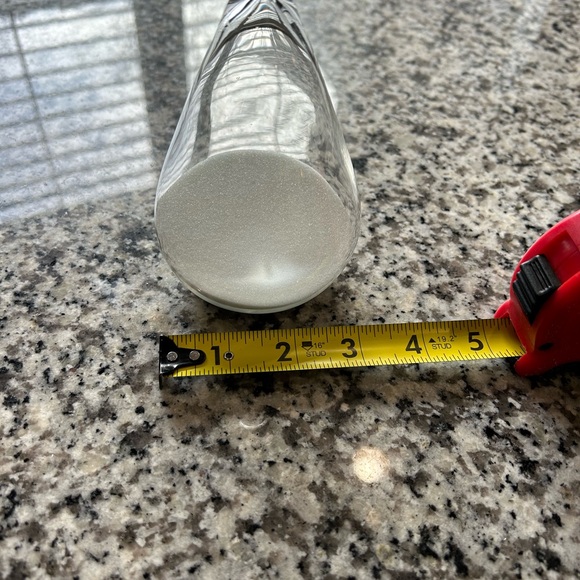 Clear Glass Hourglass with White Sand - Picture 2 of 5